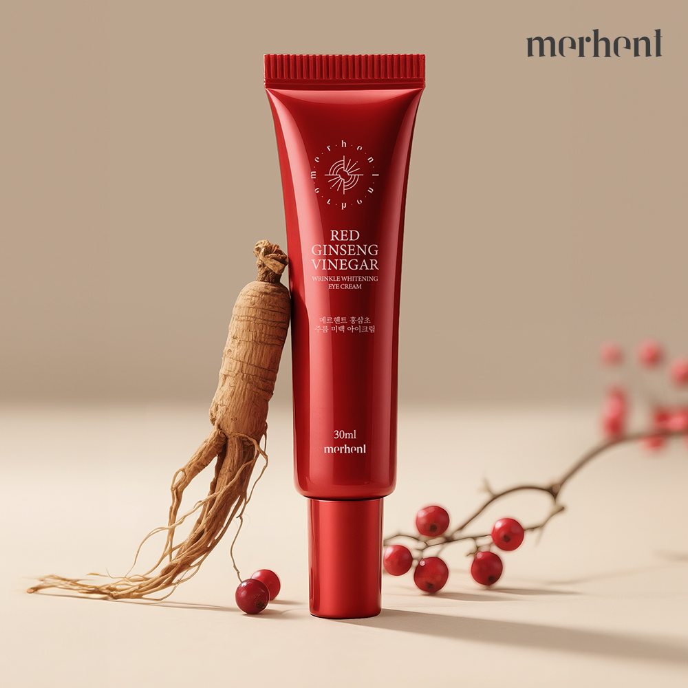 메르헨트 홍삼초 주름 미백 아이크림 30ml 5개 눈밑 눈가 꺼짐 처짐 방지 다크써클 - 상세 이미지 2