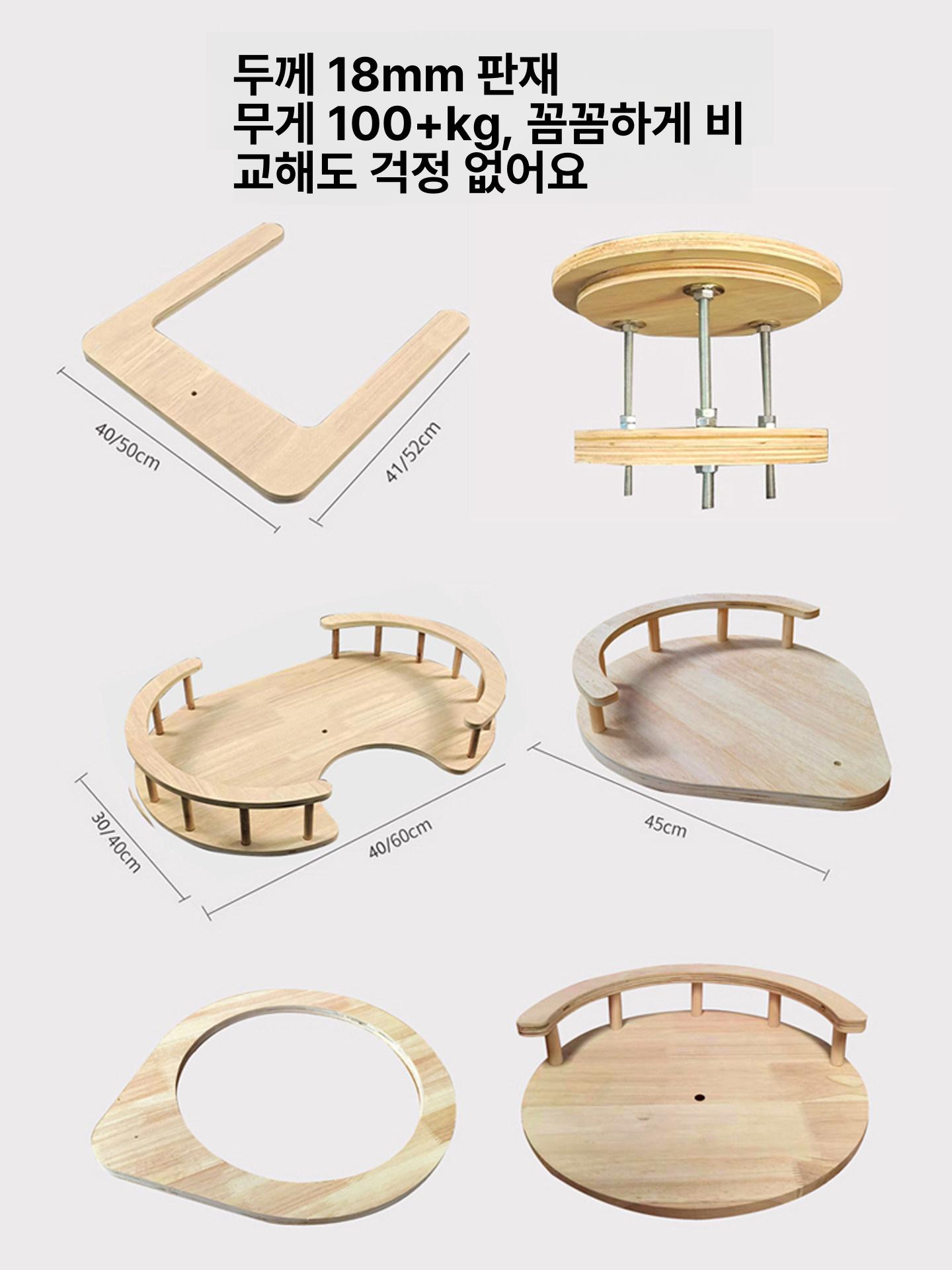 캣타워 투명해먹 고양이 선반 캡슐 캣워커 놀이터 원목 기둥 30cm 35cm - 상세 이미지 4