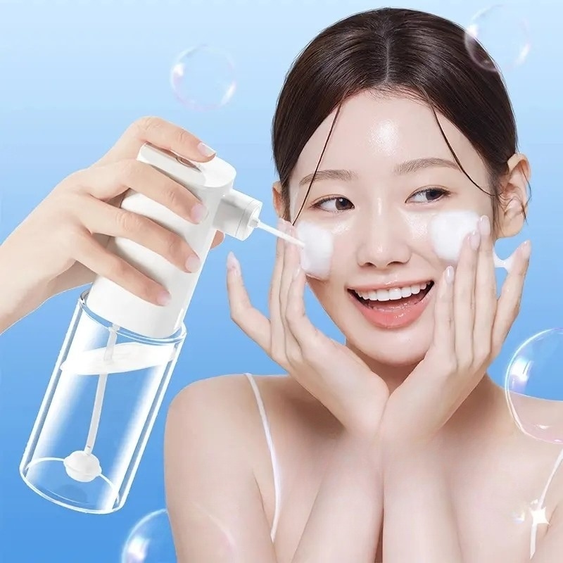 샴푸 거품기 세안 자동 풍성한 미세 버블 거품 메이커 비누 생성기 온가족 얼굴 바디 샤워 - 상품 이미지