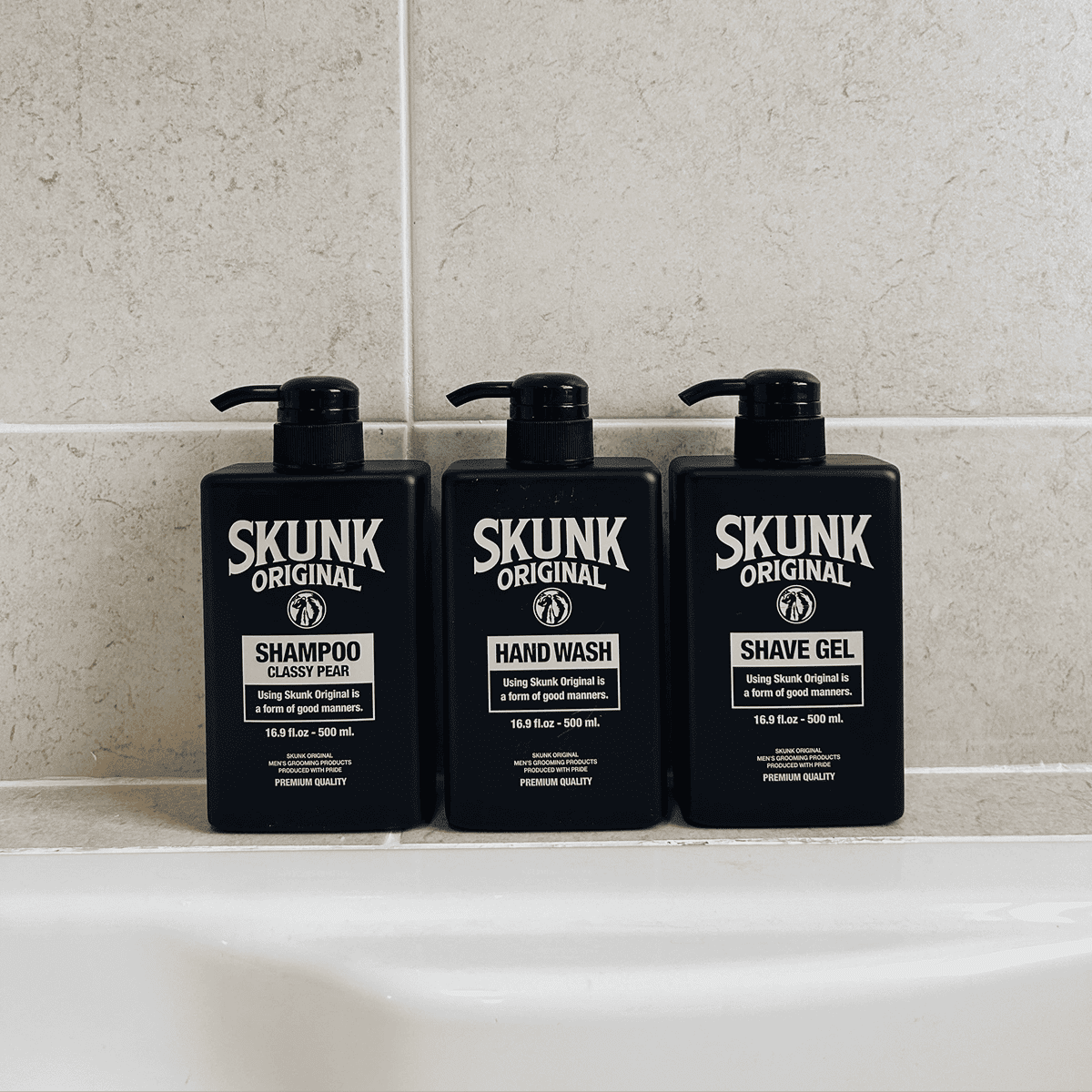 스컹크오리지날 클래시 피어 바버샵 독일 맥주효모샴푸 탈모샴푸 시트러스, 500ml, 1개 - 상세 이미지 3