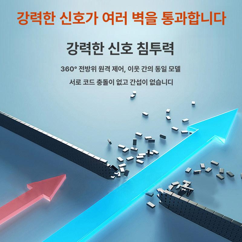 무선 전자 리모컨 제어 스위치 전등 조명 원격 미니 2채널 1000W - 상세 이미지 4