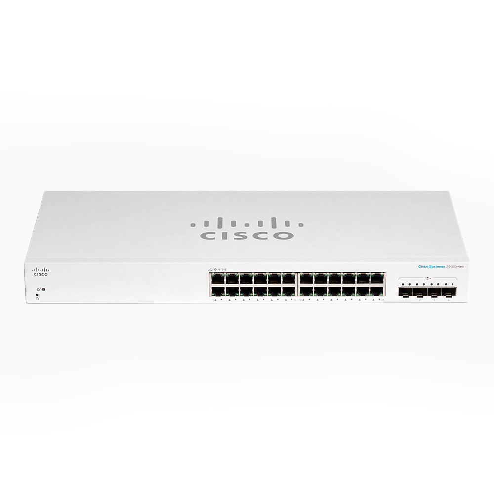 시스코 CISCO CBS220-24T-4X EU 24포트 기가비트 스위치 10G 4SFP - 상세 이미지 2