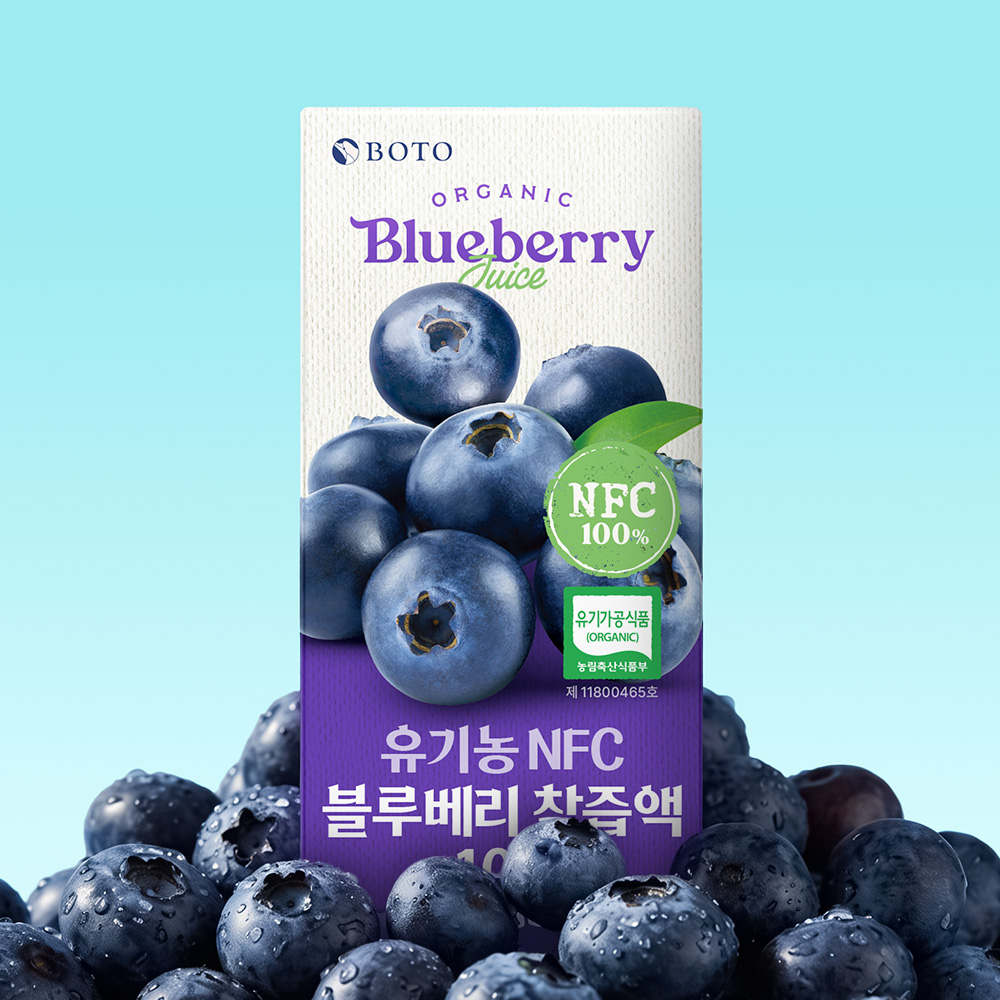 보뚜 유기농 NFC 블루베리 스틱 착즙액 100 14포, 3개 - 상세 이미지 3