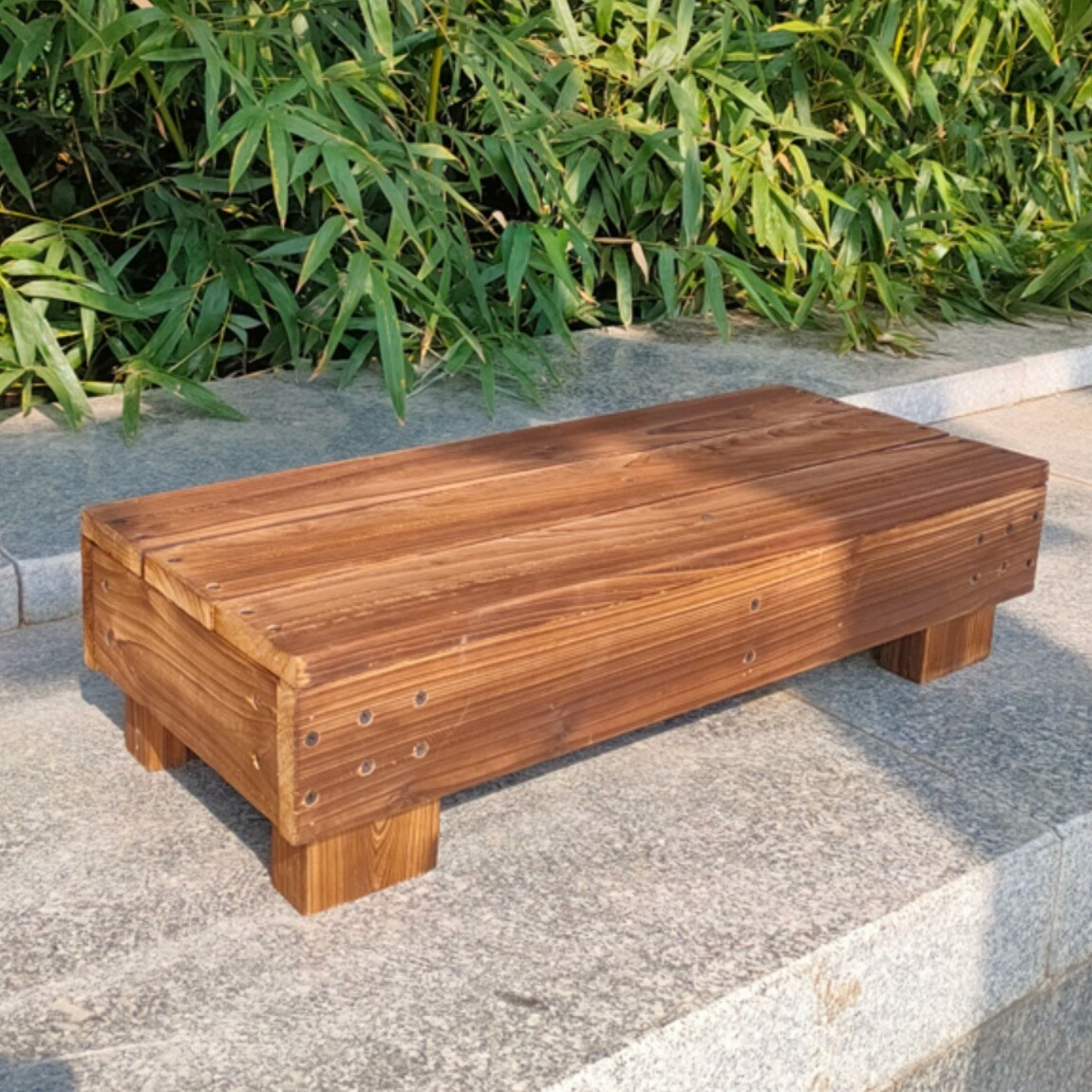 합성데크 방부목 계단 스텝 발판 목재 야외데크 정원용품 계단자재 외부시공 - 상세 이미지 2