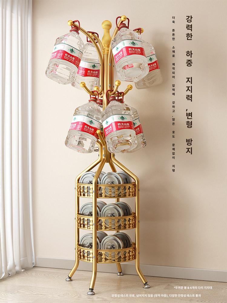 스텐 스탠드옷걸이 드레스룸 코트랙 모던 튼튼한 미니 블랙 조립식 철제 옷장 스탠드행거 - 상세 이미지 4