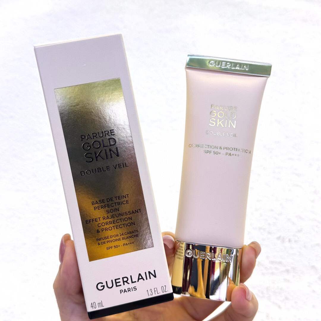 겔랑 프라이머 빠뤼르 골드 스킨 더블 베일 밀착메이크업 40ml - 상품 이미지