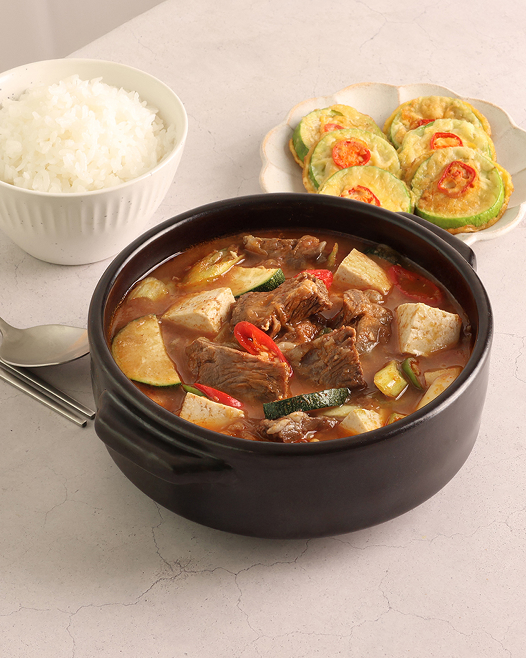 집밥이지 고깃집 숭덩 된장찌개 500g, 5개 - 상세 이미지 4