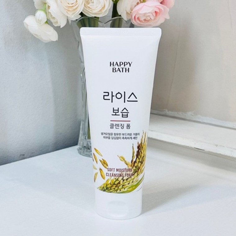 해피바스 라이스 클렌징폼200g - 상품 이미지