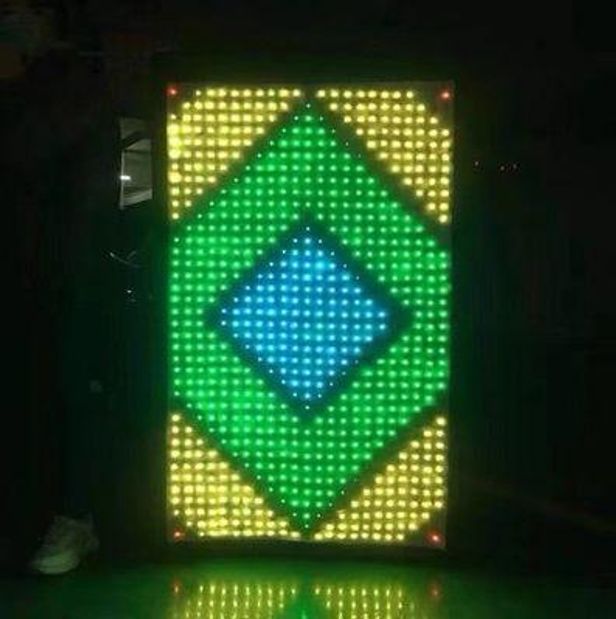 야광 무대용 대형 콘서트 LED 깃발 응원봉 주문제작 블루 캐논 - 상세 이미지 3