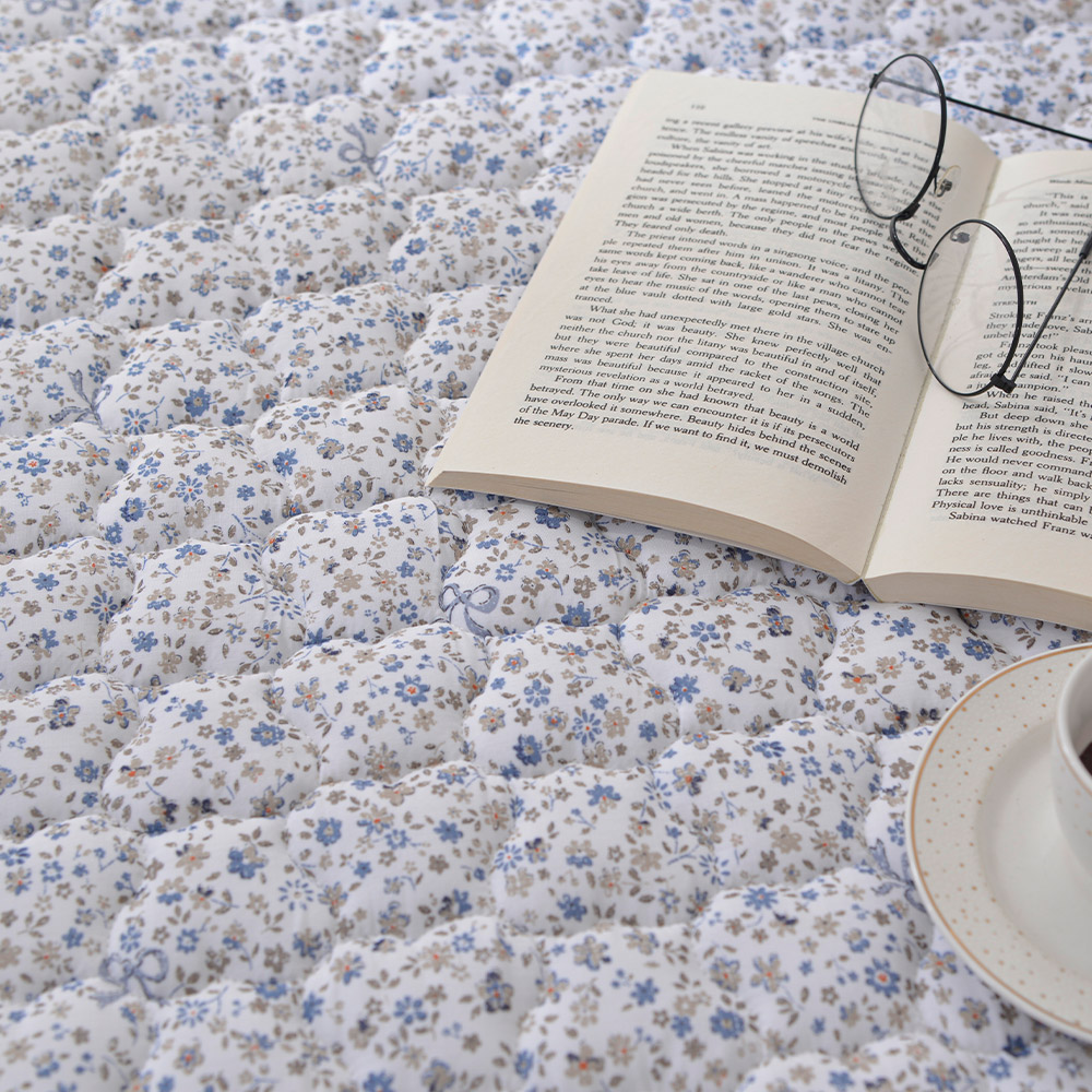 국산 순면 누빔 카페트 거실 면 패드 프리미엄 바닥 매트 대형 카펫트 플랑 150x200