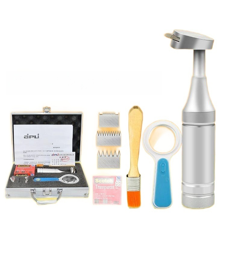 크로스커터 도마 스크레쳐 측정기 부착력 가이드 산업용 일회용 플라스틱 1-2mm - 상품 이미지