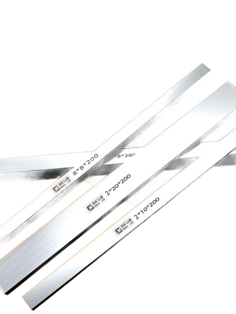 백강날 하이스강 판재 바 서각도 열처리판 조각끌 강철 두께 2x너비 6x길이 200mm - 상품 이미지