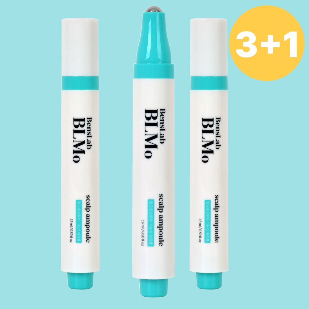 [탈모완화 기능성] 비엘모 두피 앰플 15ml, 4개 - 상품 이미지