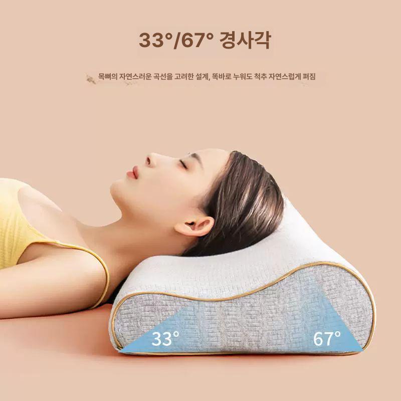 메모리폼 롱베개 등받이 허리 패밀리 쿠션 대 다리 받침 1.2m 피부 친화 베개 플리스 그레이 1x1x1cm - 상세 이미지 2