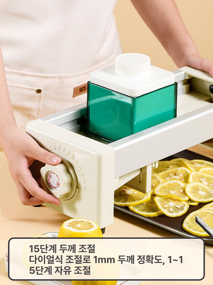 슬라이서 레몬 수동 패스트 채칼 자르기 채써는 당근 생강 토마토 보관함 - 상세 이미지 2