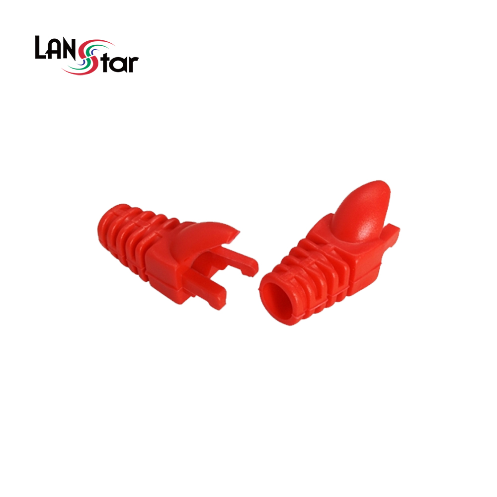 랜스타 LSN-BOOT-LOCK-RD RJ45 락부트 슬림 타입 6Pi Red - 상품 이미지