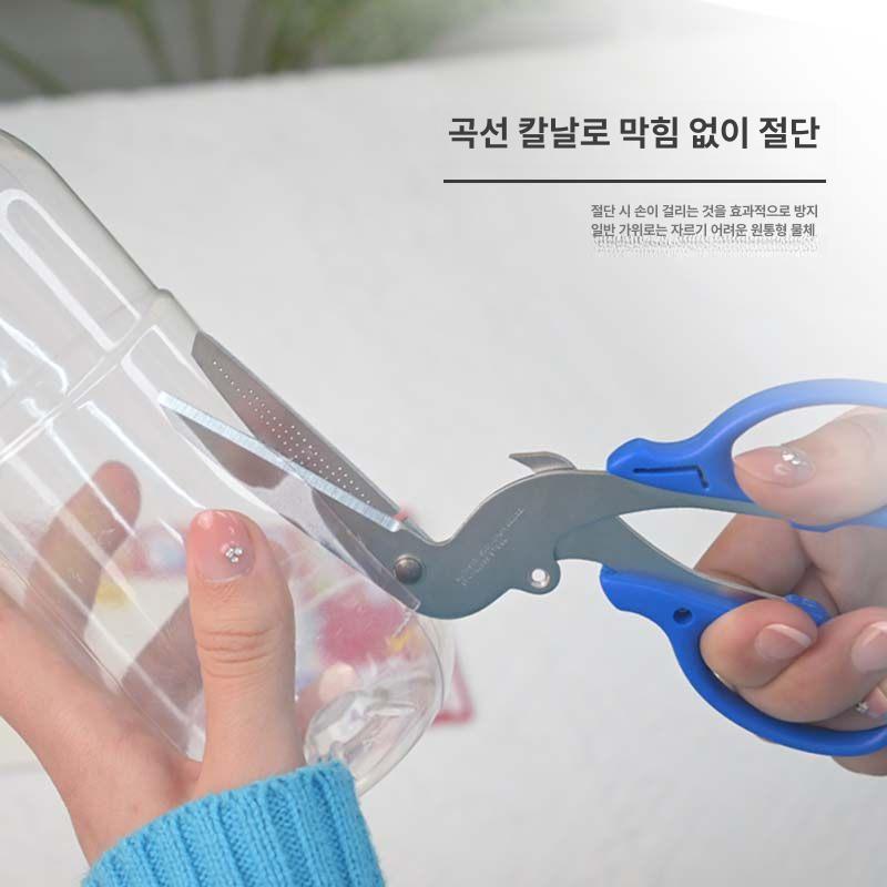 다용도 만능 가위 꺽인 날 골판지 박스 다기능 일본 S3716317 - 상세 이미지 3