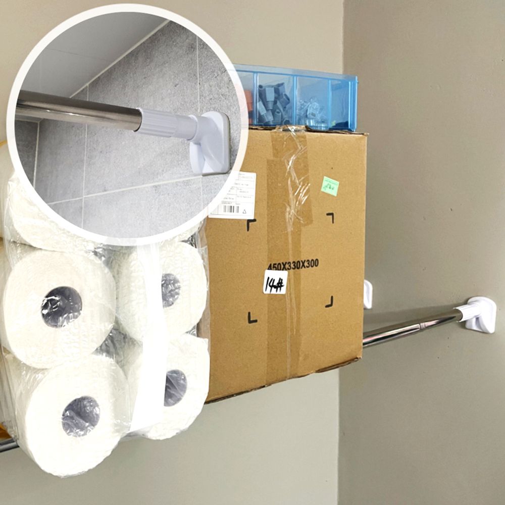 철제 옷걸이행거 커튼봉 행거봉 110-200CM - 상품 이미지