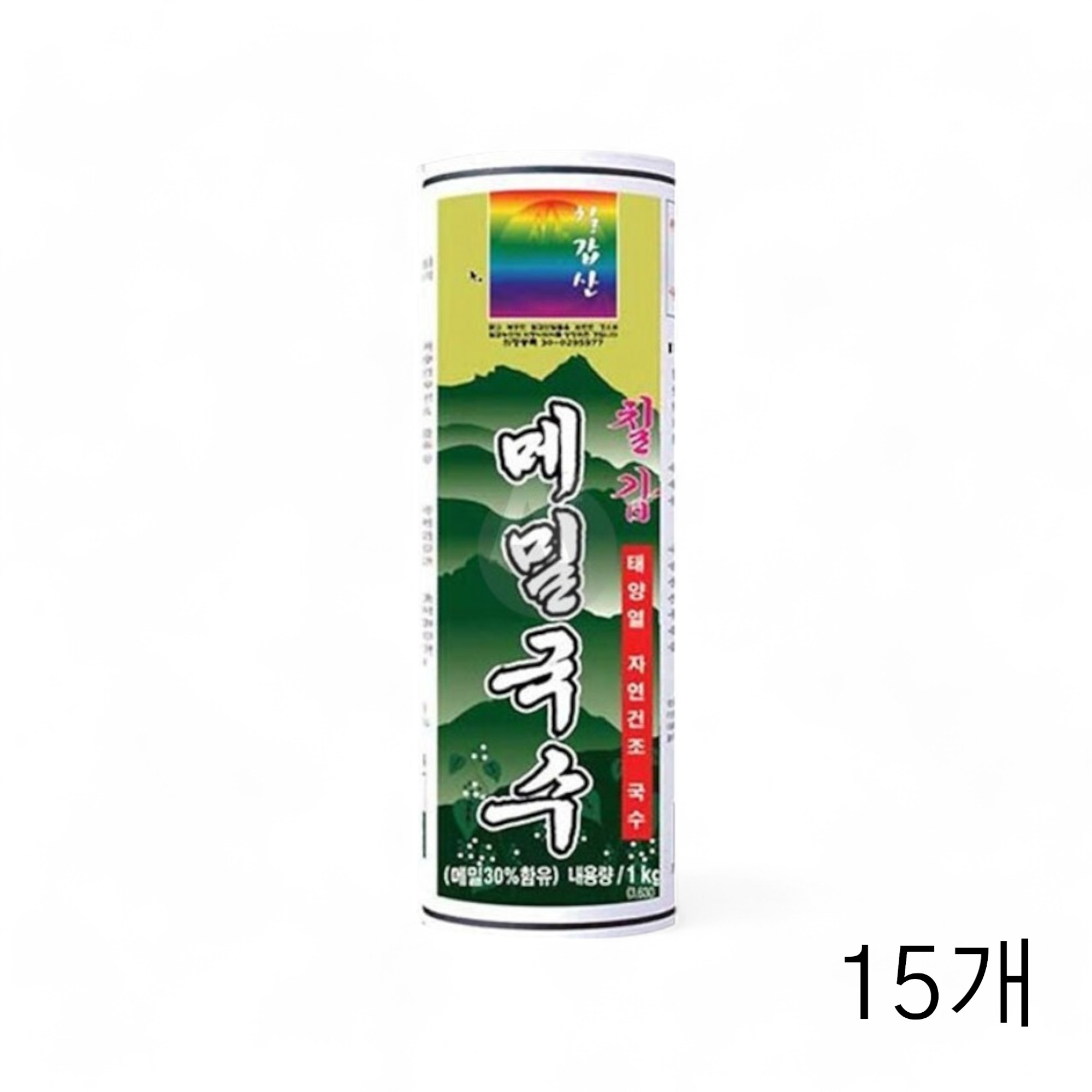 칠갑농산 칠갑 메밀국수 1kg X 15개 막국수 마른메밀면 소바면 - 상품 이미지