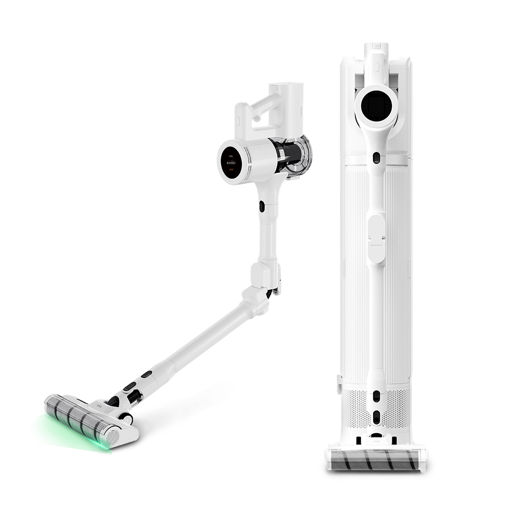 아이닉 무선청소기 맥스제로 i90 2.0 자동 먼지비움 오토클린 상품 이미지