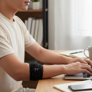 잠스트 팔꿈치보호대 엘보 테니스 골프 헬스 엘보우 팔 밴드 운동러 솔직 후기 | 실사용 리뷰 - 상품 이미지 1