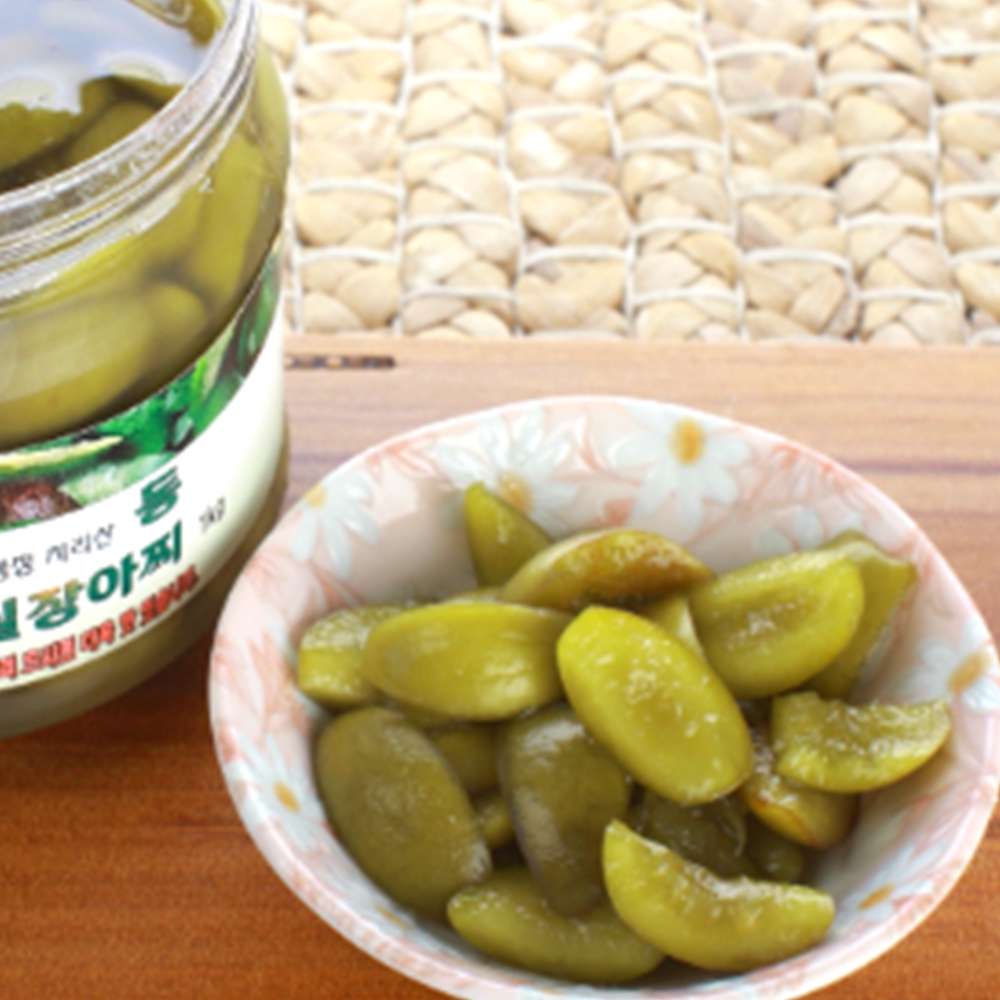 하동매실장아찌 장아치만들기 절임 짱아치 1kg - 상품 이미지