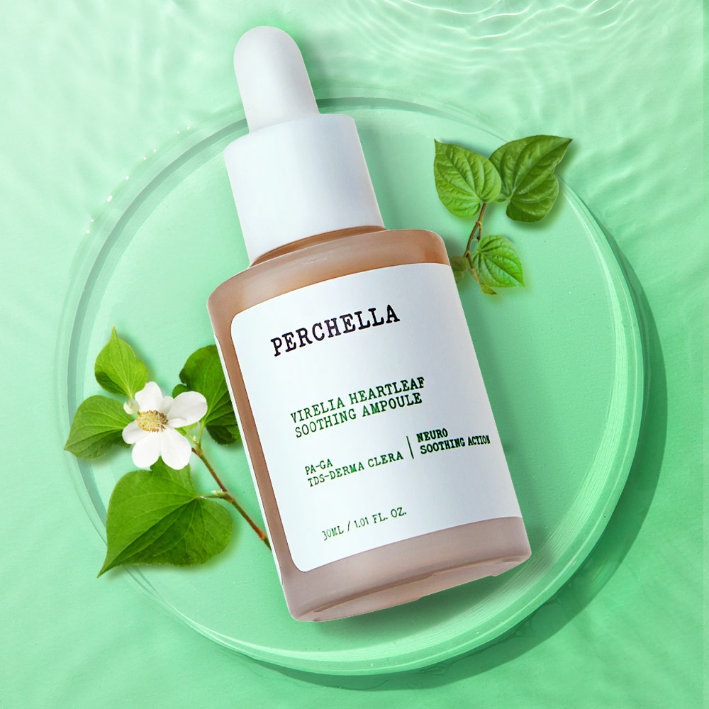 순한 수분 보습 페르셀라 수딩 앰플 어성초 78만ppm 히알루론산 솔루션 30ml - 상세 이미지 3