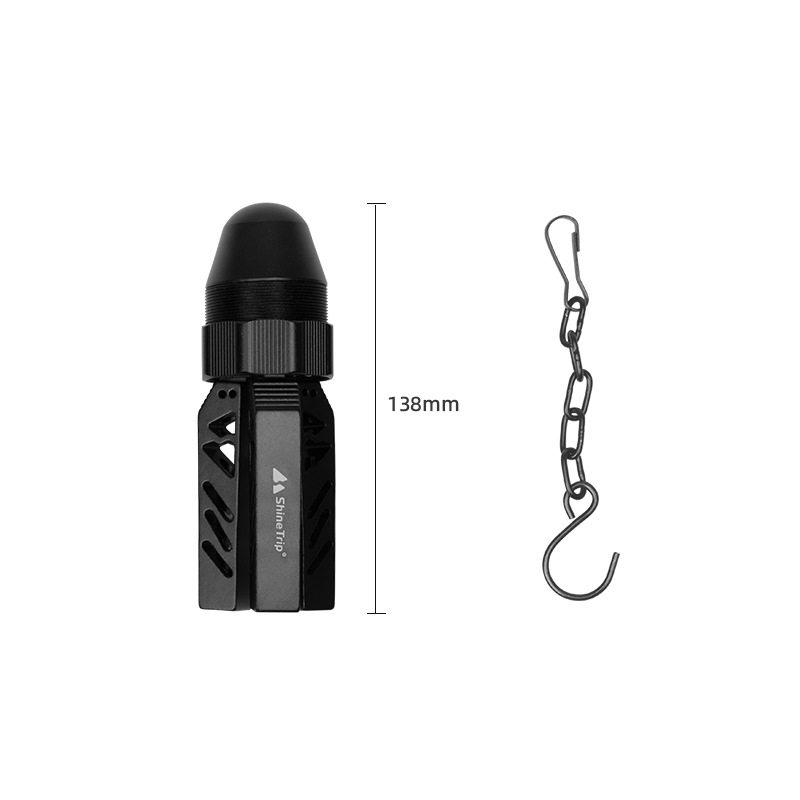 타프폴대 캠핑 티피텐트 세트 커넥터 A형폴대 브라켓 A. 8mm 블랙 3방향 폴 - 상세 이미지 5