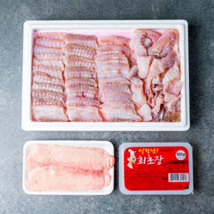 국내산 흑산도 홍어 500g 홍어애 무침 회 1kg 맛있게 먹은 솔직 후기 - 상품 이미지 1