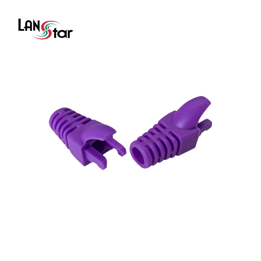 랜스타 LSN-BOOT-LOCK-PU RJ45 락부트 슬림 타입 6Pi Purple - 상품 이미지