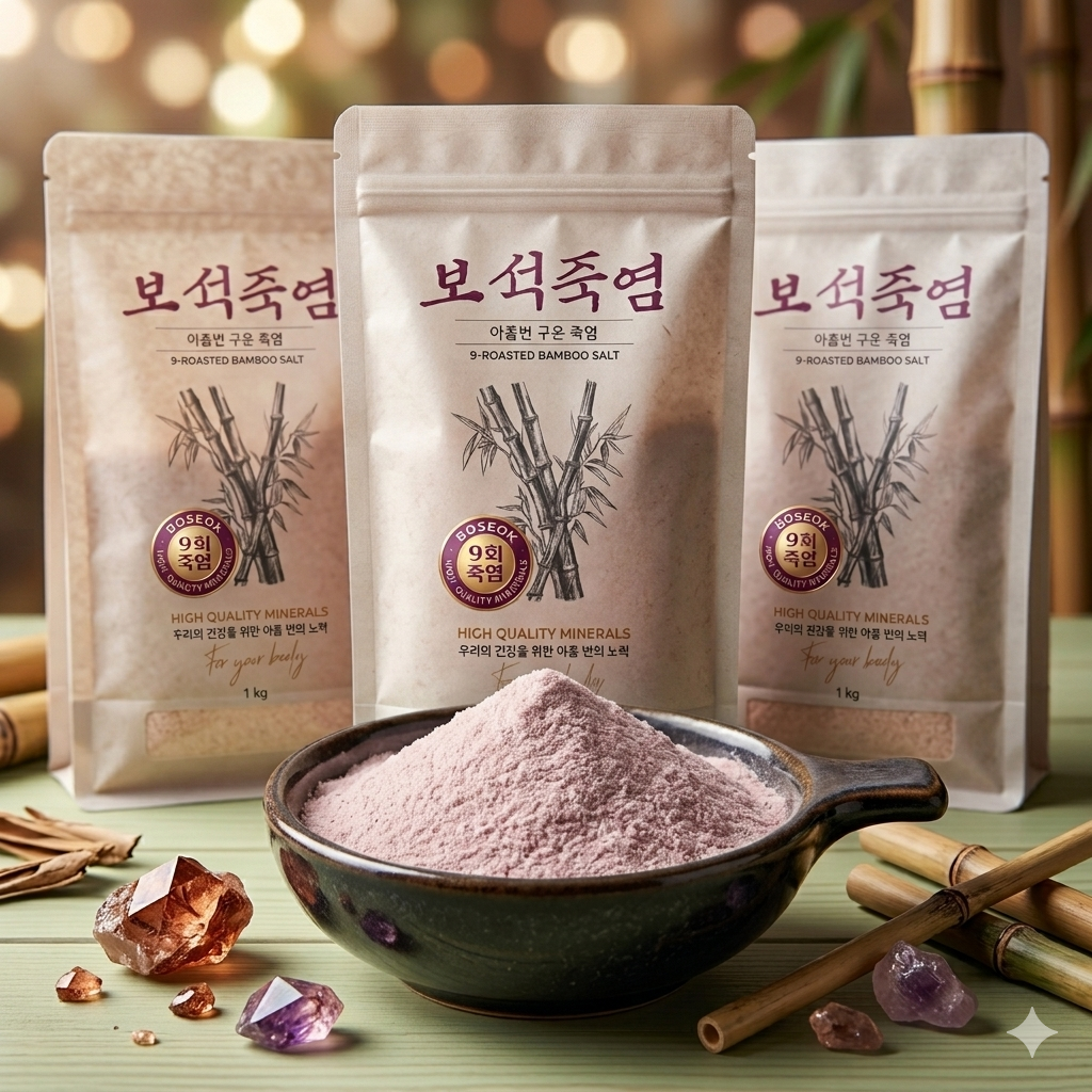 보석죽염 9회 자색미세분말가루 500g - 상세 이미지 2