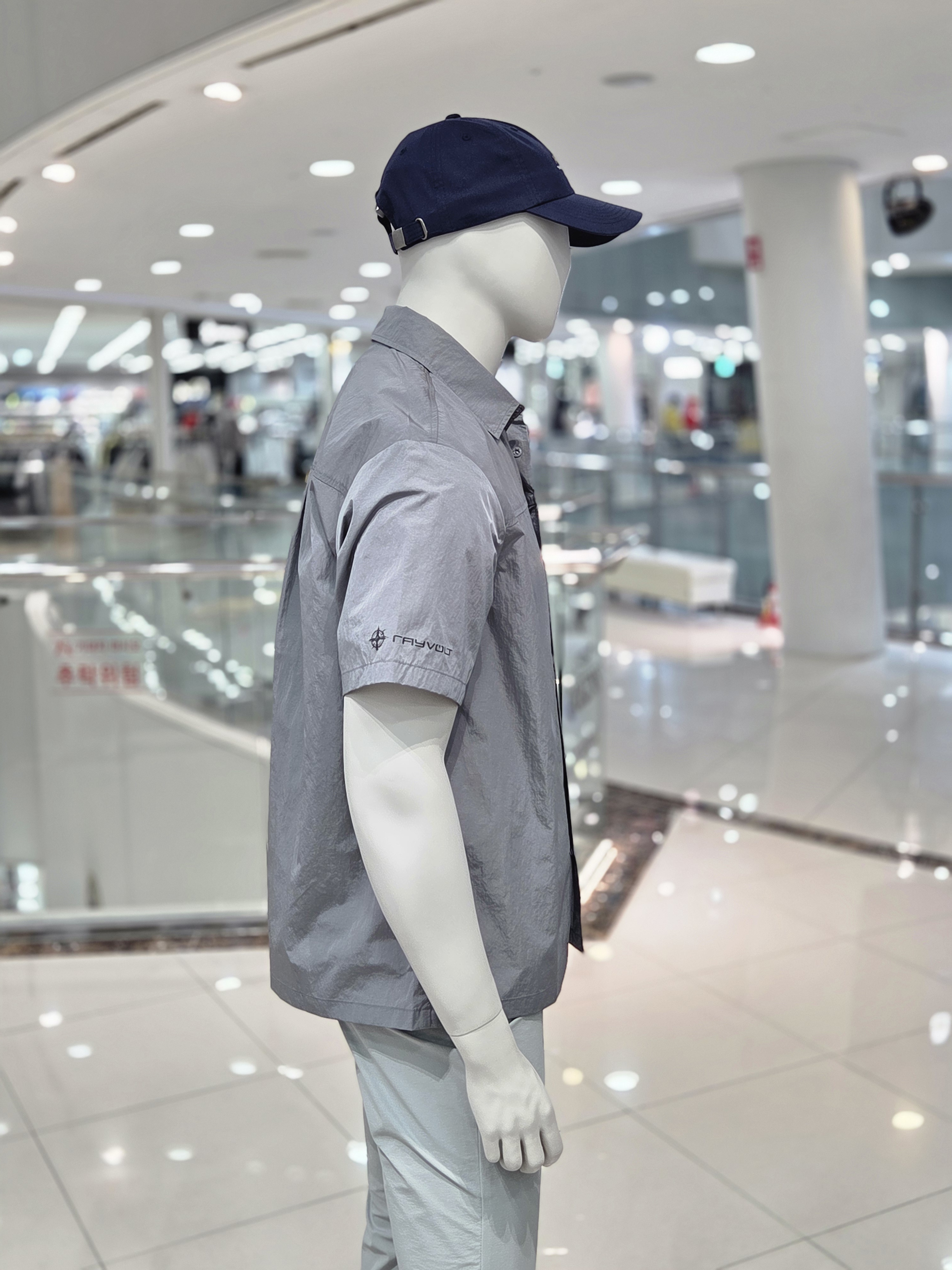 아이더 남성 여름 반팔 남방 캐주얼 카라 셔츠 MM25490 이미지 7