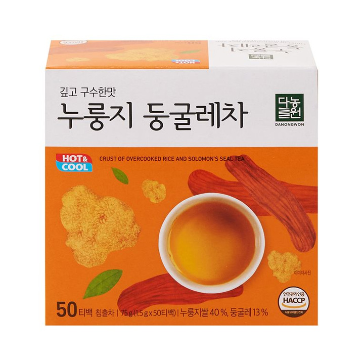 다농원 누룽지둥굴레차 50티백 - 상품 이미지