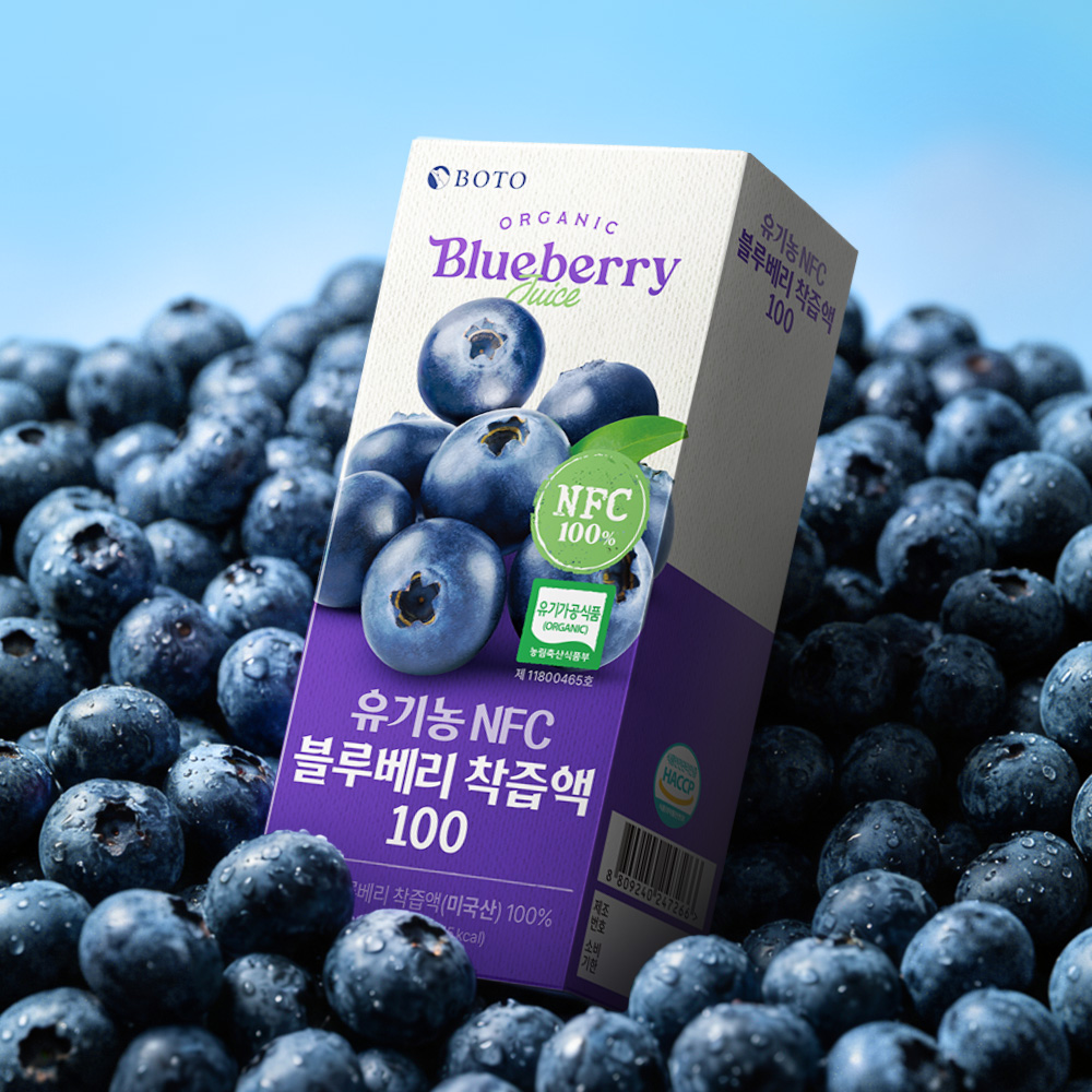 보뚜 유기농 NFC 블루베리 스틱 착즙액 100 14포, 3개 - 상세 이미지 5