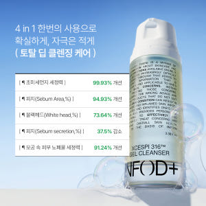 인포디플러스 엑세스피316 젤 클렌저 100ml, 1개 솔직 후기 | 피부 타입별 분석 - 상품 이미지 3