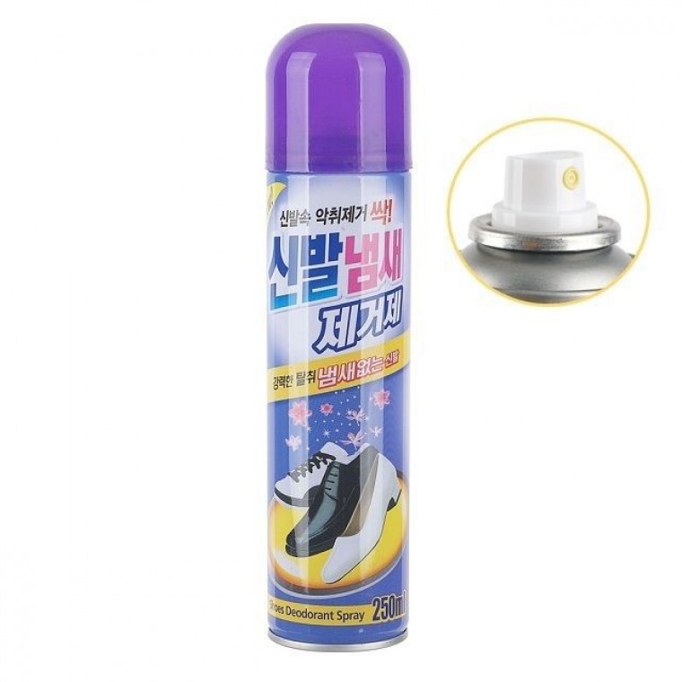 리빙굿 신발냄새 제거제 대형 250ml 강력 신발탈취제 항균 스프레이 빠른탈취 - 상품 이미지