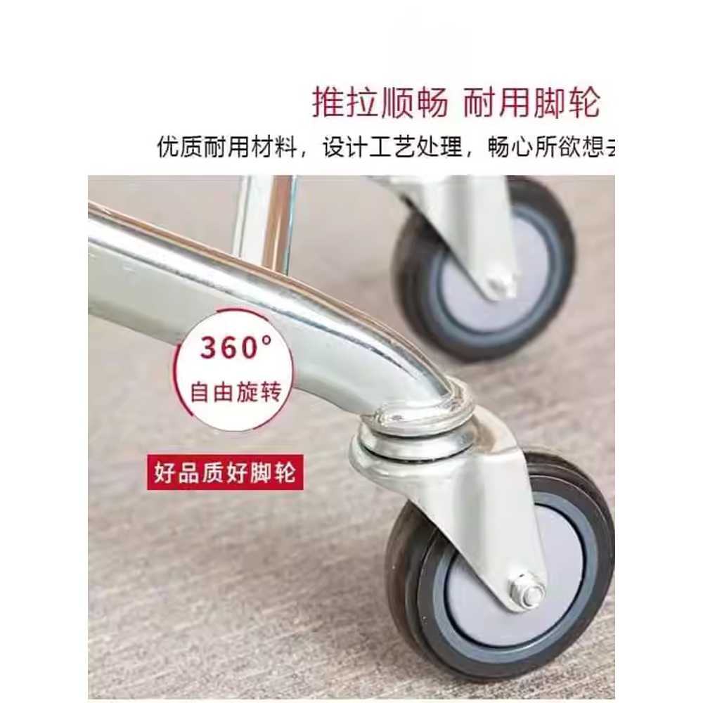 마트 카트 식료품 슈퍼마켓 쇼핑몰 물건 이동 트롤리 기본형 이미지 6