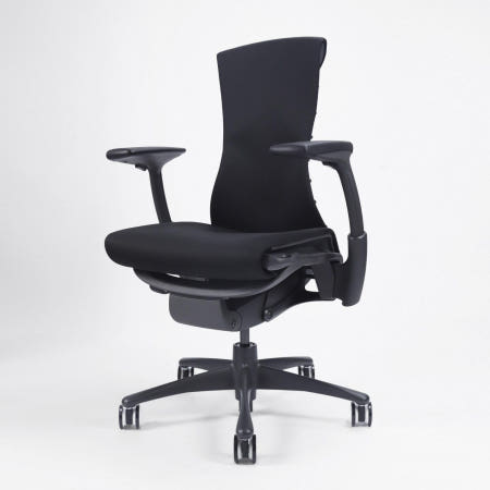 허먼밀러 엠바디 Embody 체어 Graphite base 리듬 패브릭 블랙