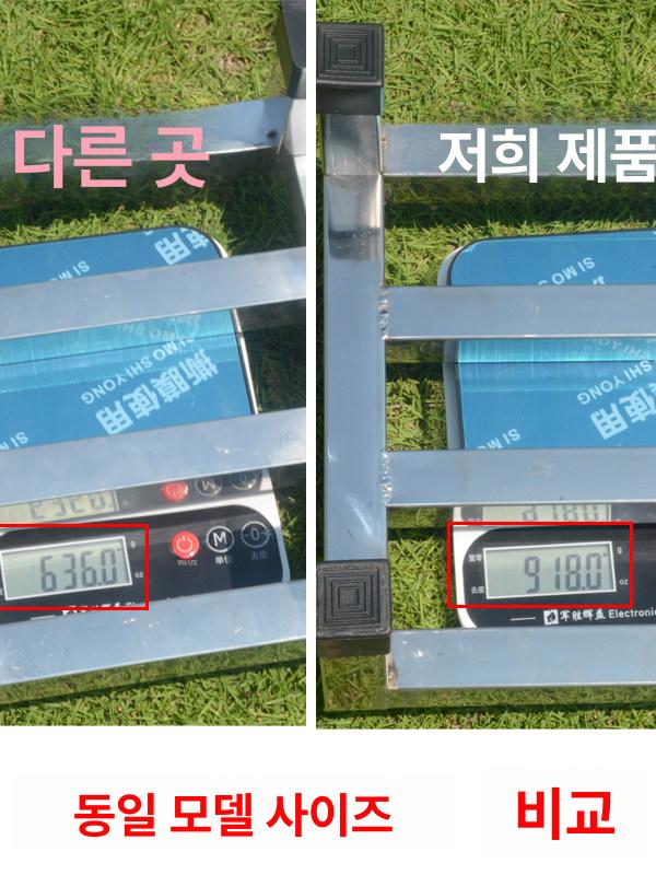 스테인리스 화분 받침대 스트로크 다육이 25x25x20 - 상세 이미지 5