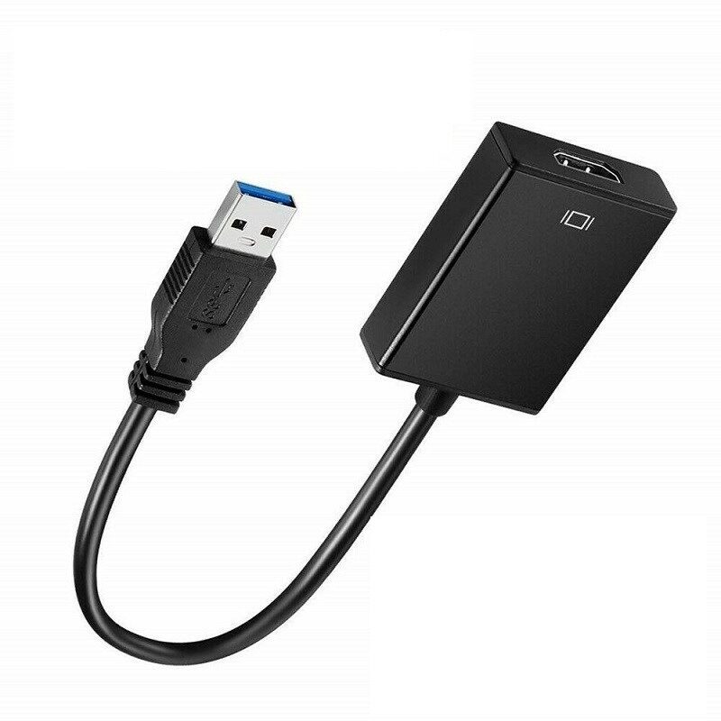 USB 3.0 to HDMI 젠더 컨버터 어댑터 노트북 모니터 듀얼 연결 연장 잭 - 상세 이미지 2