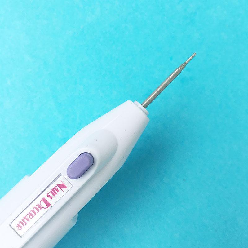 건전지 전동 미니 다듬이 치아연마기 세트 전동 연마 펜 - 상세 이미지 4