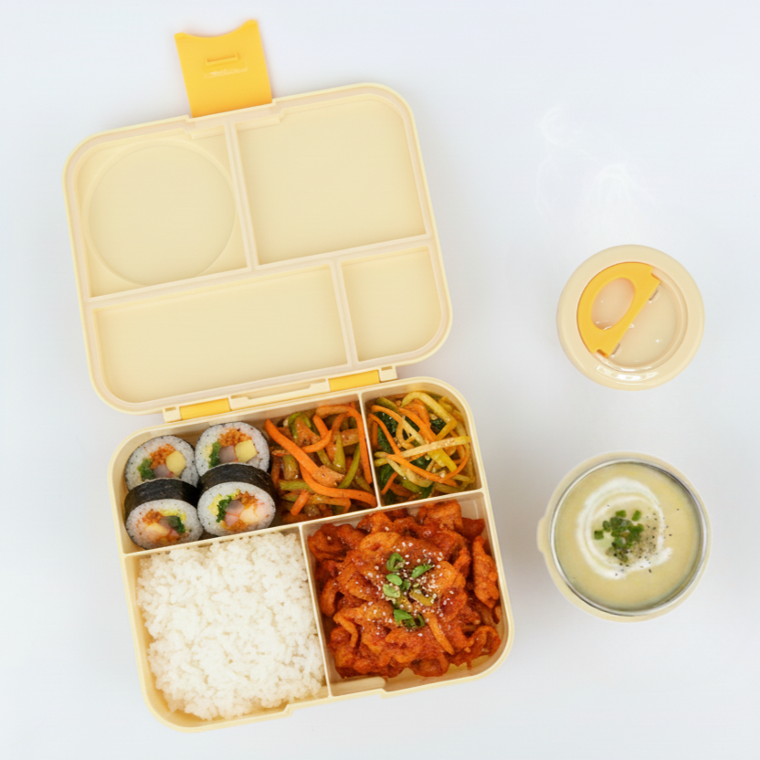 콩콩도시락 플러스 보온 보냉 도시락통(with food jar) - 상품 이미지