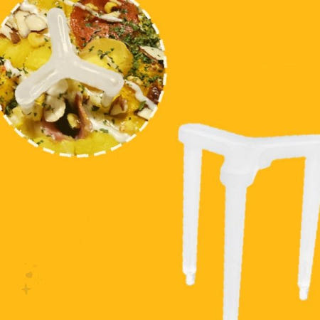 피자 배달 포장 보호 삼각 고정 받침대 세이버 토핑 쏠림 방지 지지대 배송 안전