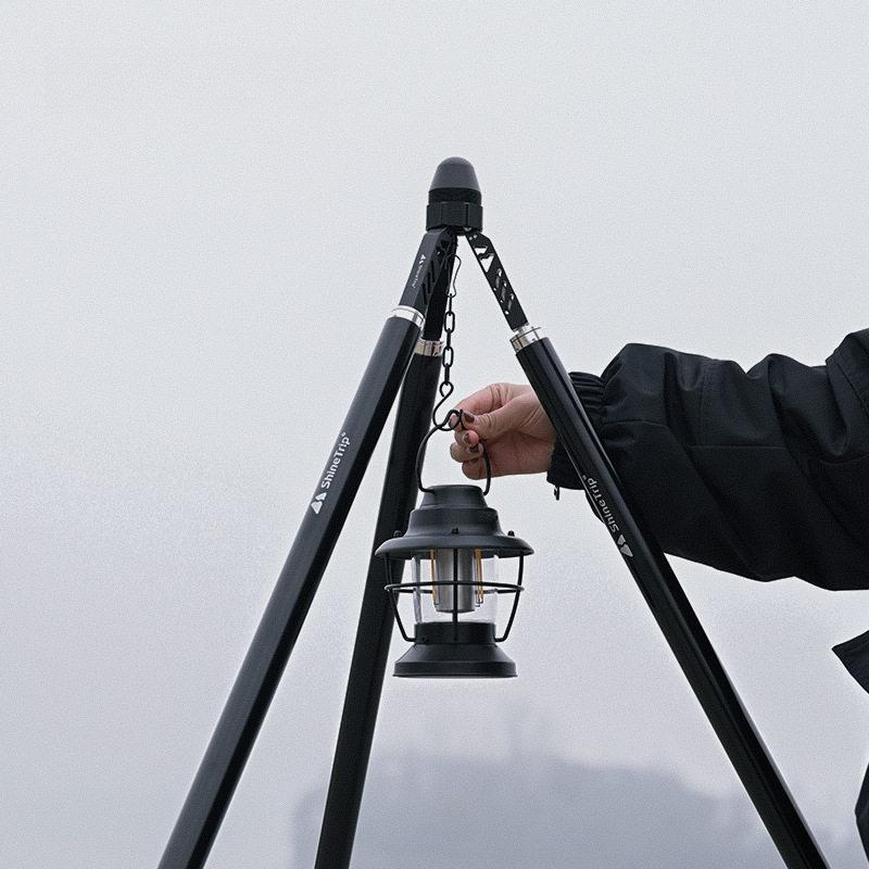 타프폴대 캠핑 티피텐트 세트 커넥터 A형폴대 브라켓 A. 8mm 블랙 3방향 폴 - 상품 이미지