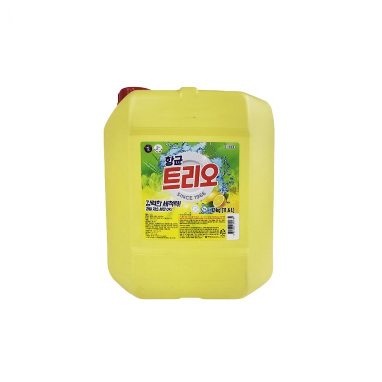 애경 트리오 12kg 말통 업소용 대용량 주방 세제 - 상품 이미지
