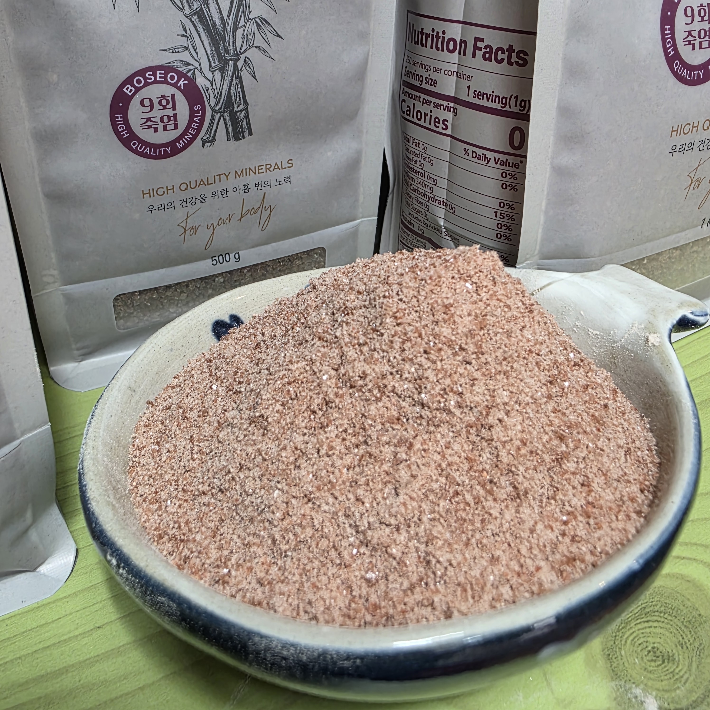 보석죽염 9회 자색 죽염 거친가루 1kg 이미지 7