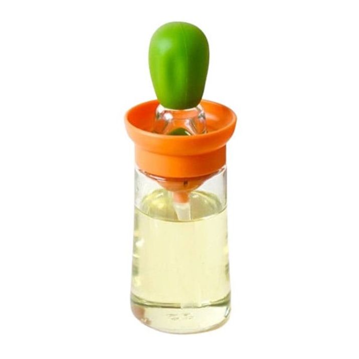 오일병 소스병 기름병 실리콘 브러쉬 세트 180ml - 상품 이미지