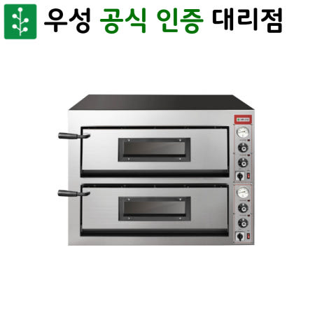 우성 돌피자오븐 유리문 2단 피자오븐 GW-CEP 80G