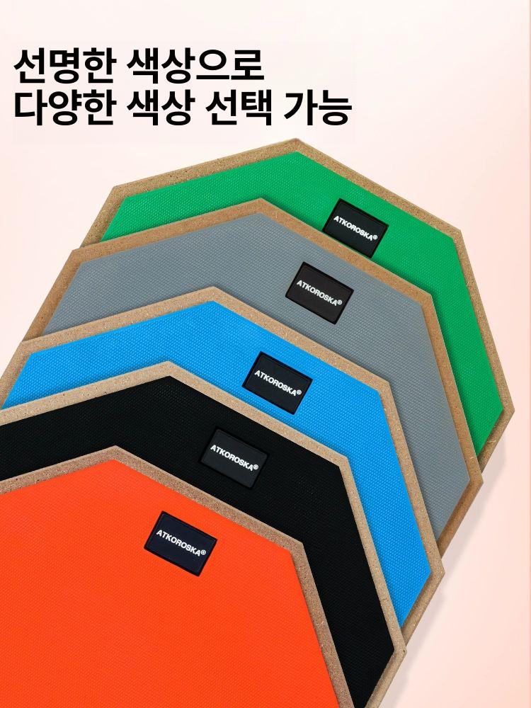 실전 12인치 드럼패드 연습 스틱 풀세트 초보자 스탠드 블루 스탠드 포함 - 상세 이미지 2