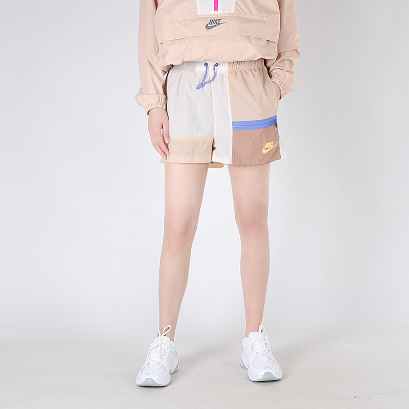 나이키 화이트 여성 숏팬츠 NSW ICN CLSH SHO